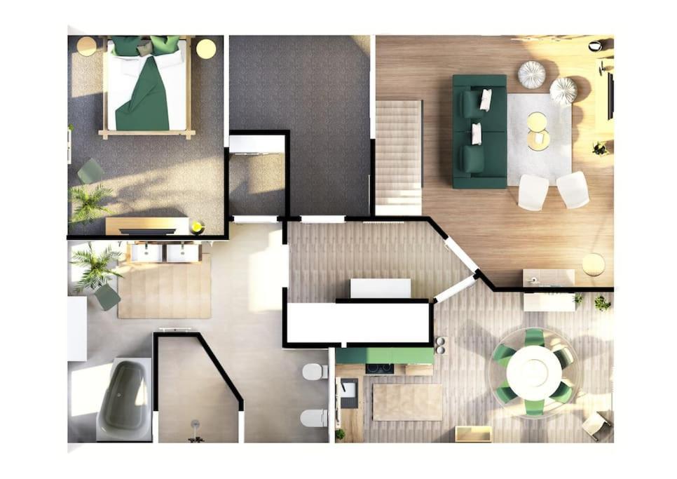 Gruenblick Oase No1 Ferienwohnung Wiesmoor Dış mekan fotoğraf
