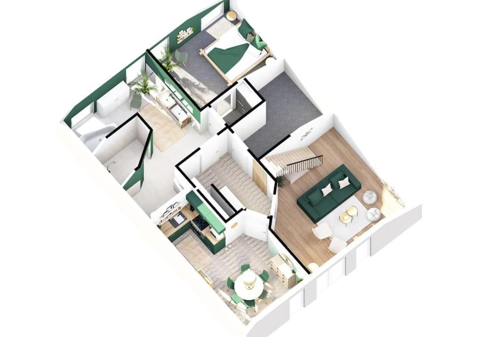 Gruenblick Oase No1 Ferienwohnung Wiesmoor Dış mekan fotoğraf